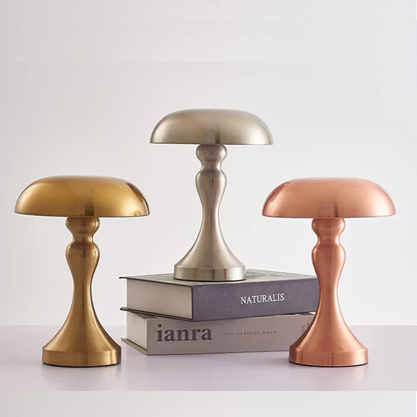 Lumivora | Lampe de Table LED – Rechargeable, Tactile & Design Élégant