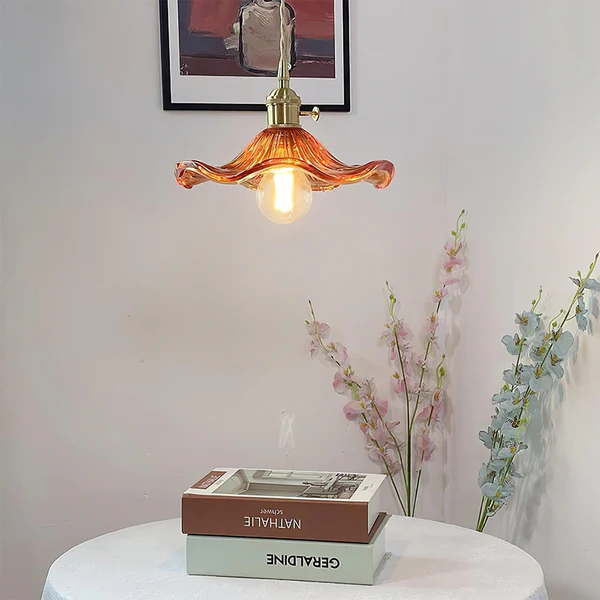 Lunavia | Lampe Suspendue Design – Ambiance Envoûtante et Style Élégant Marron
