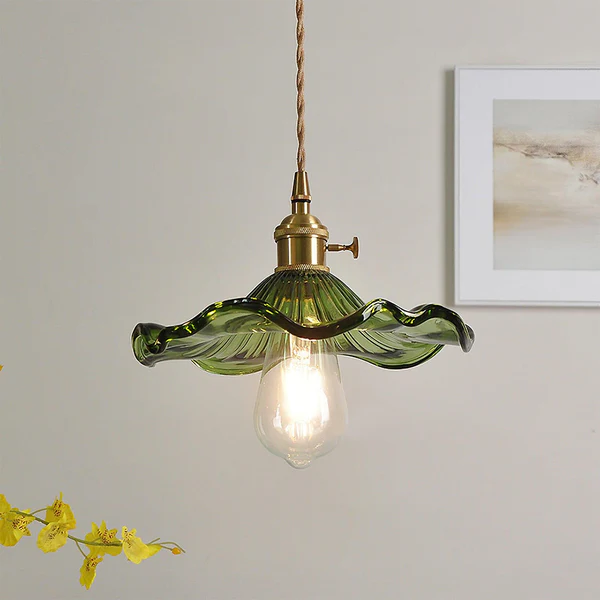 Lunavia | Lampe Suspendue Design – Ambiance Envoûtante et Style Élégant Vert