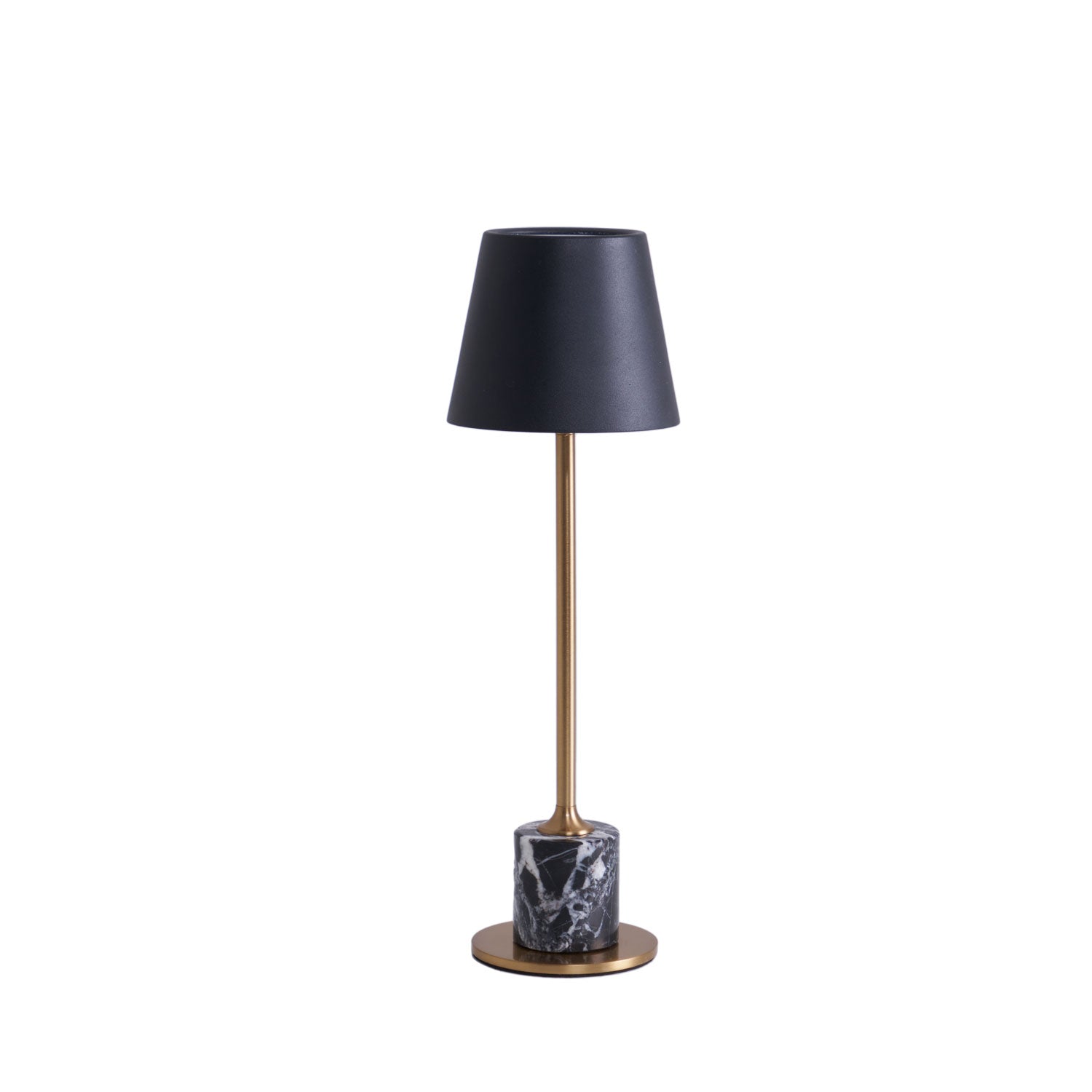 Mabréa | Lampe de Table Rechargeable – Base noire sans fil