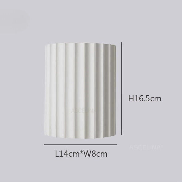 Nivoria | Applique Murale – Accents Plissés et Atmosphère Chic