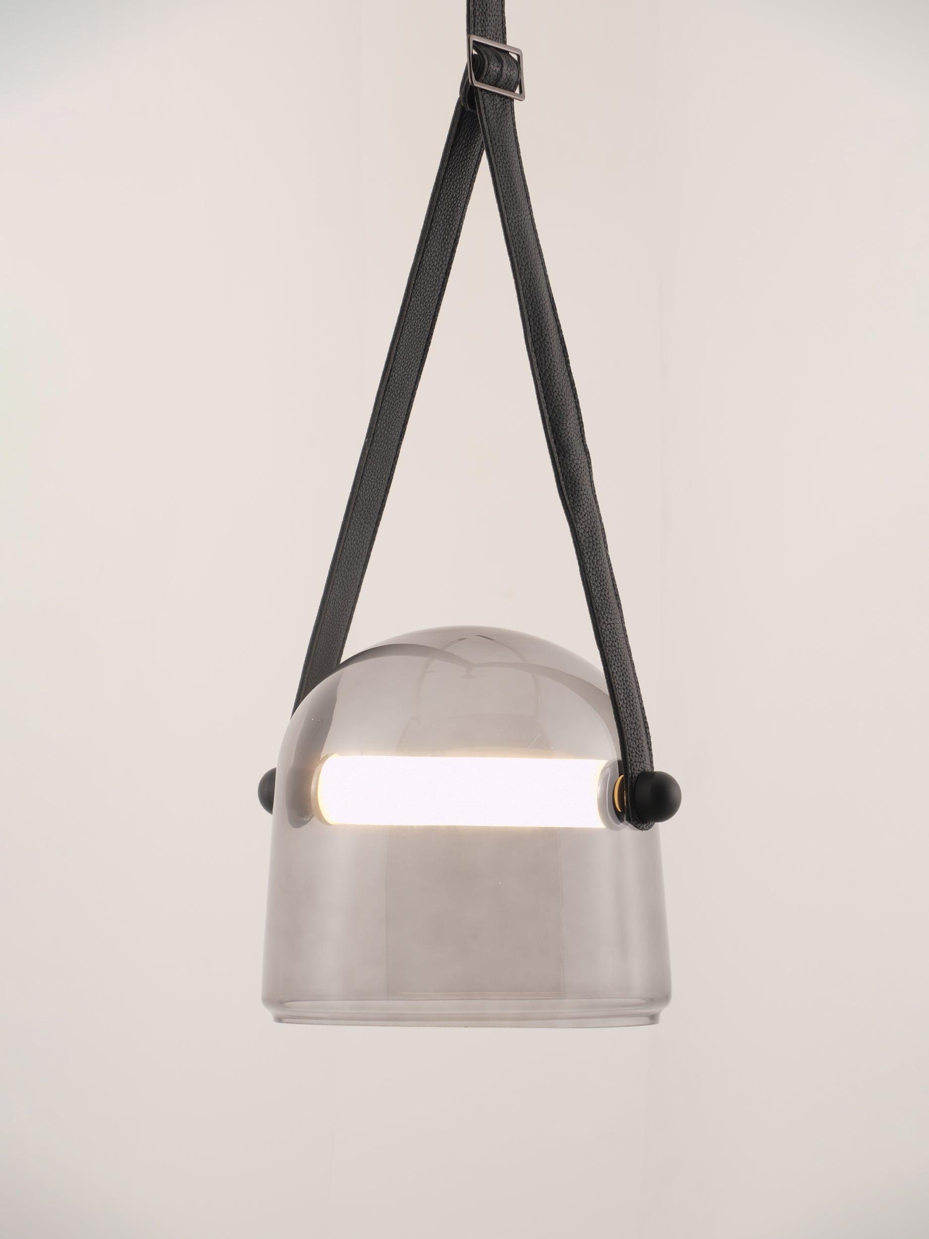 Noctéa | Lampe Suspendue – Verre soufflé LED design contemporain