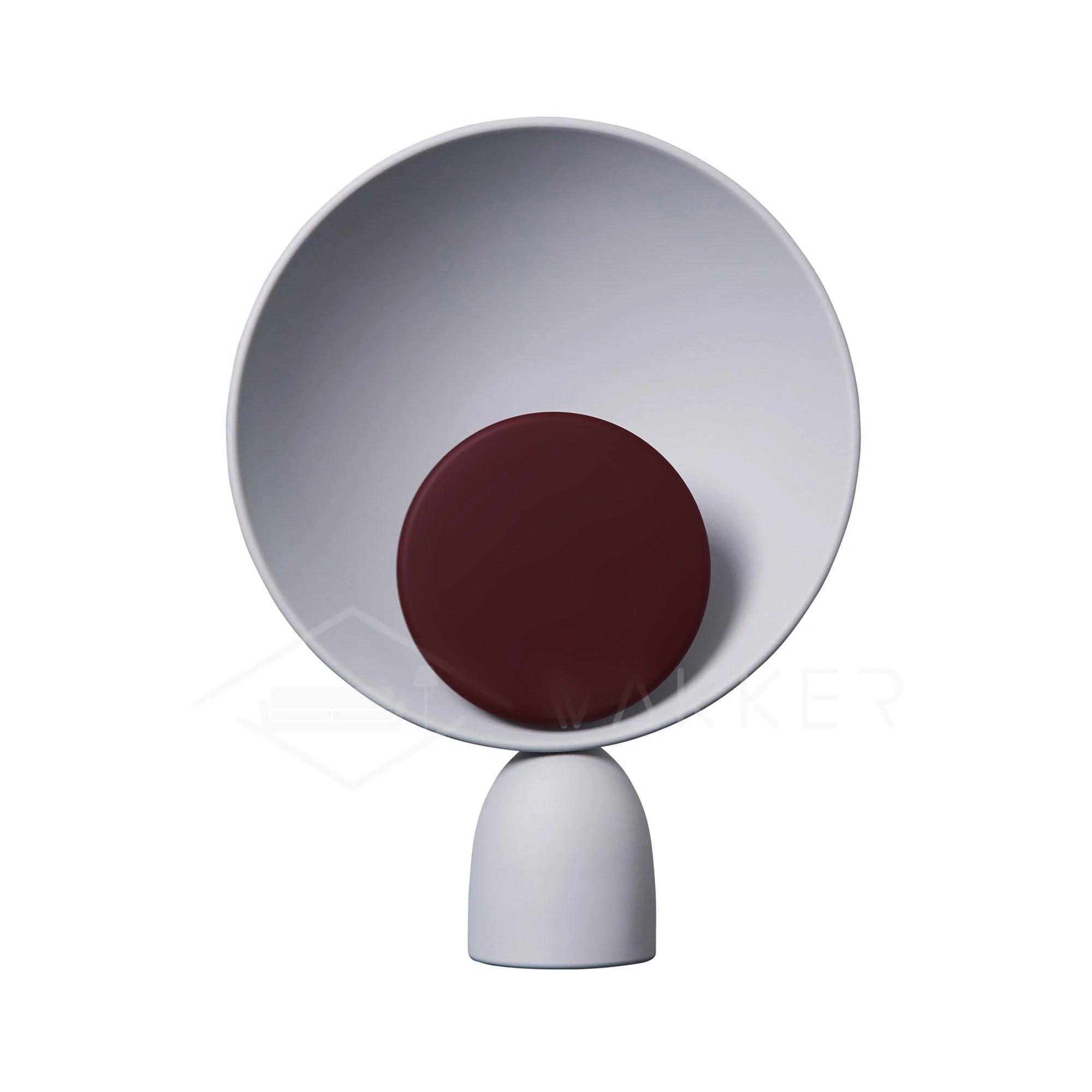 Ondine | Lampe de Table – Design poétique ambiance intime Gris+Violet