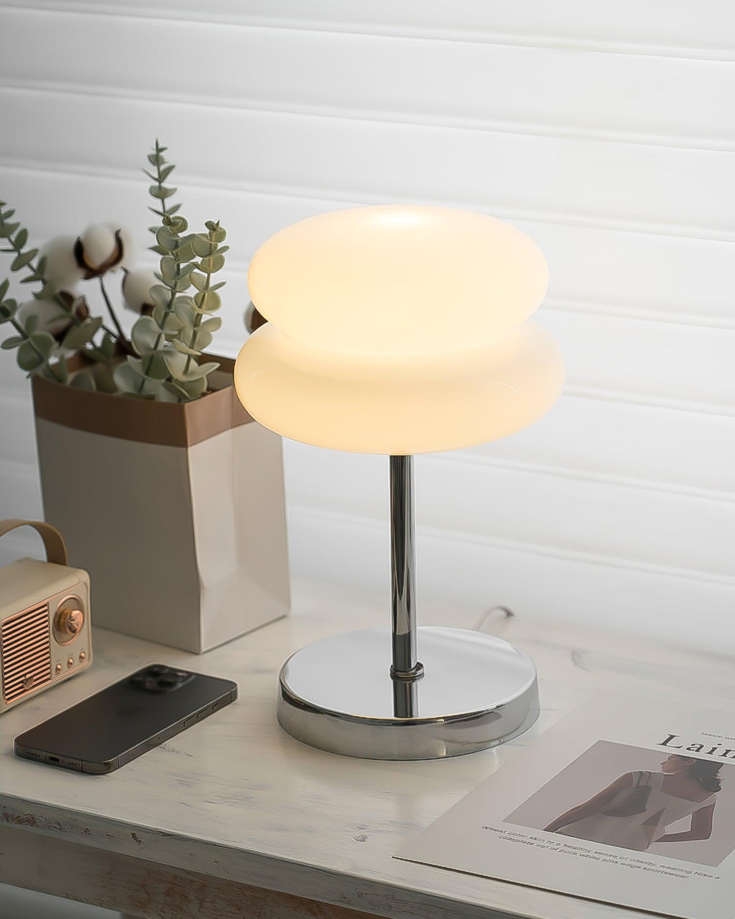 Orbélia | Lampe de Table – Lueur planétaire style Saturne