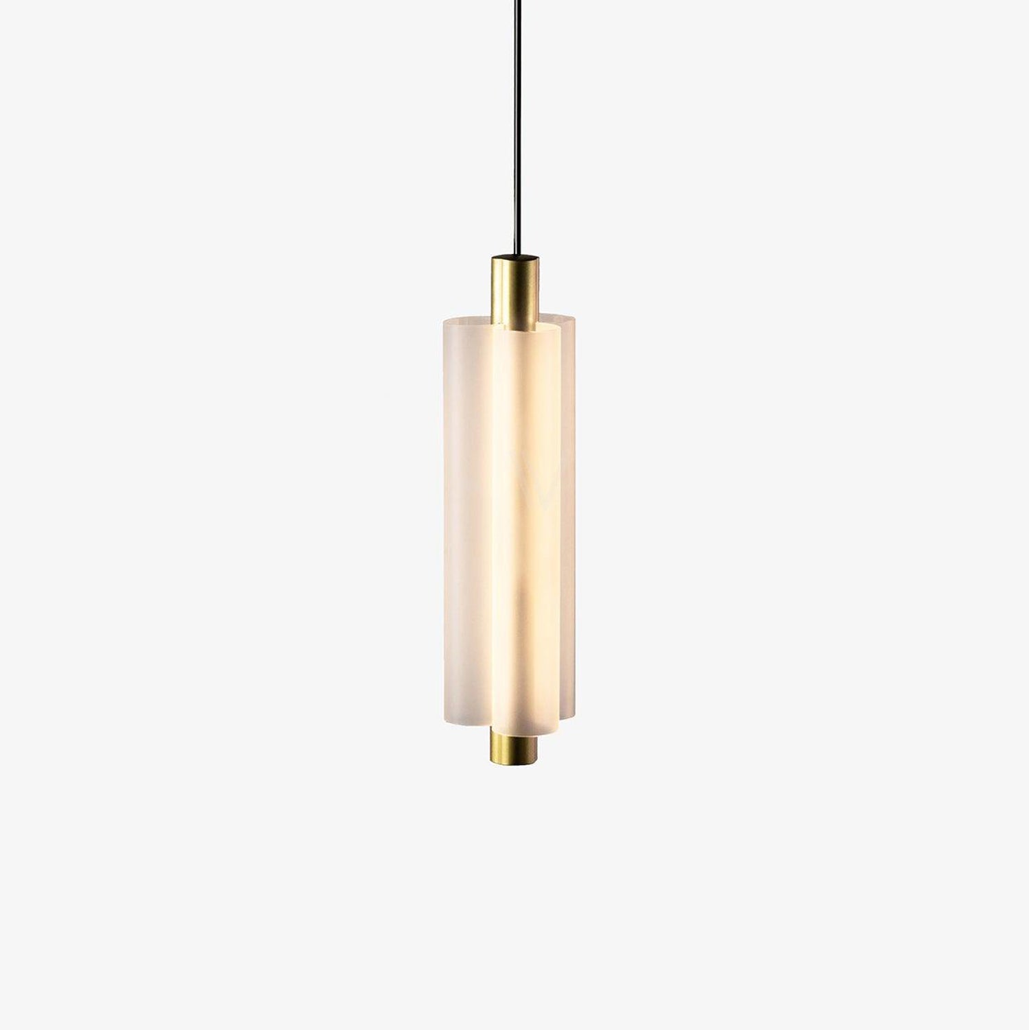 Oréline | Lampe Suspendue – Finitions or ou noir câble réglable