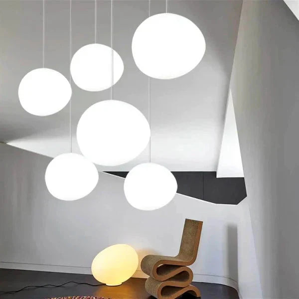 Luméno | Suspension Moderne – Design Minimaliste à Lumière Douce