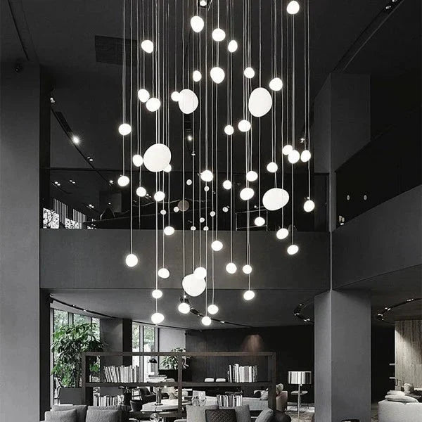 Luméno | Suspension Moderne – Design Minimaliste à Lumière Douce