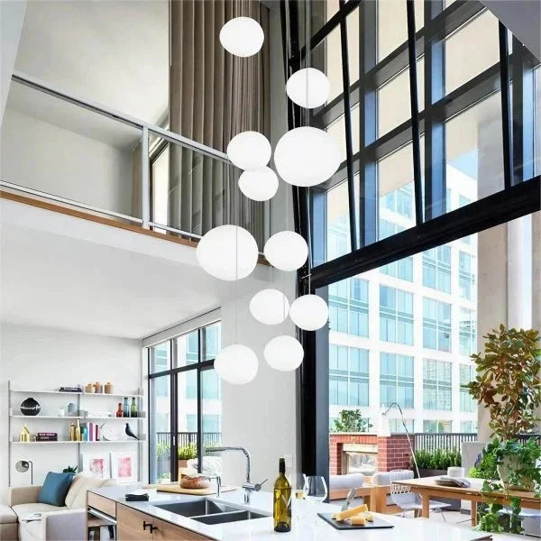 Luméno | Suspension Moderne – Design Minimaliste à Lumière Douce