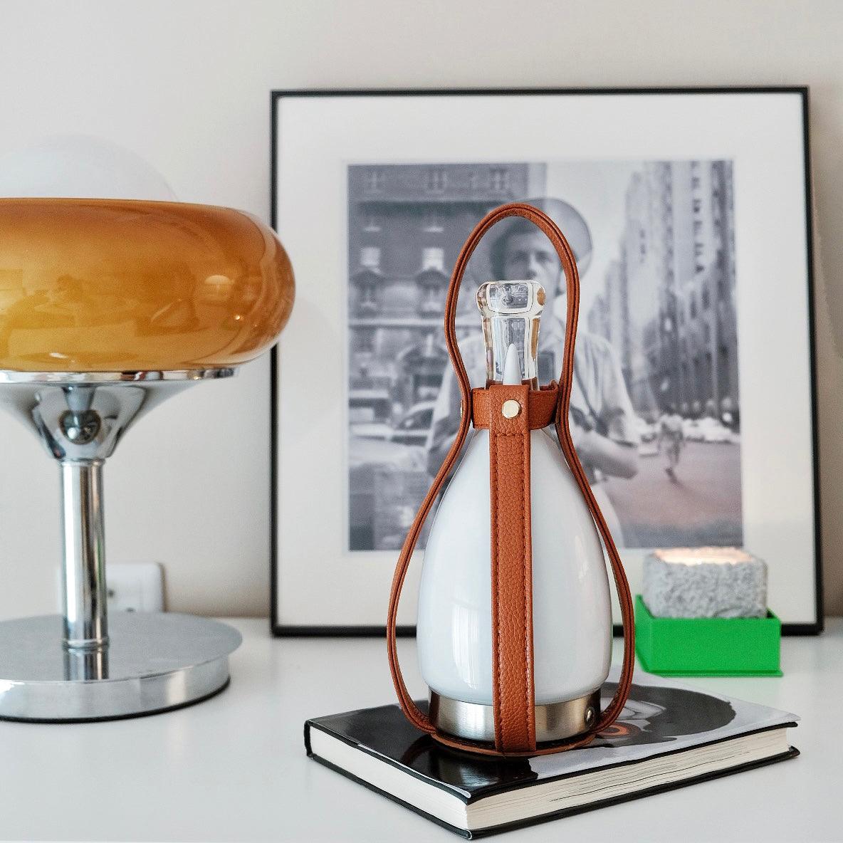 Poirélia | Lampe de Table – Design poire chaleur vintage
