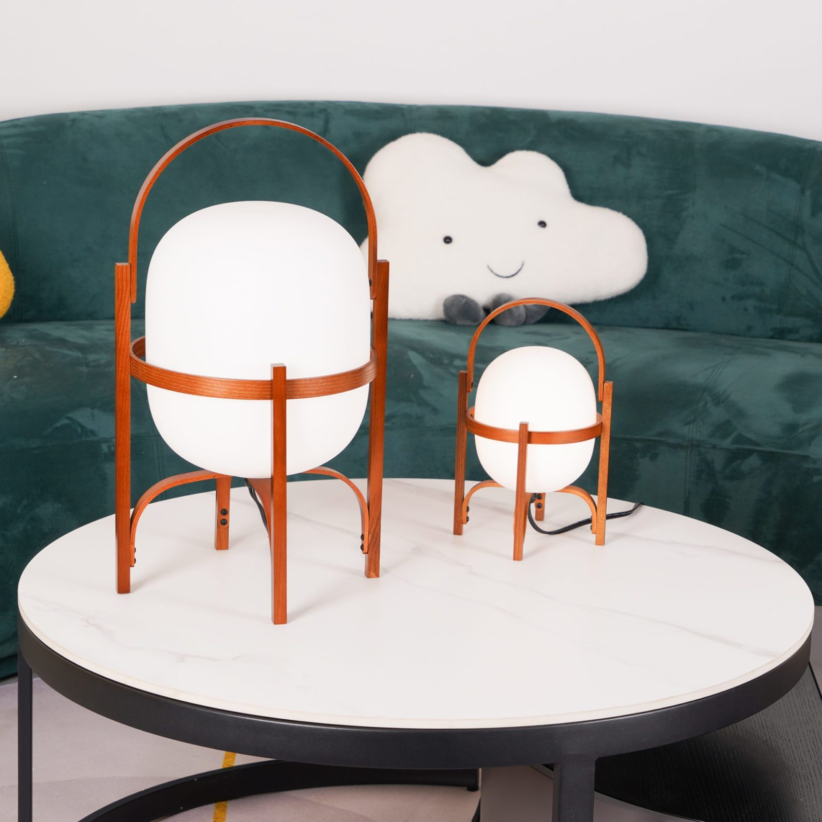 Portalis | Lampe de Table – Design transportable ambiance chaleureuse