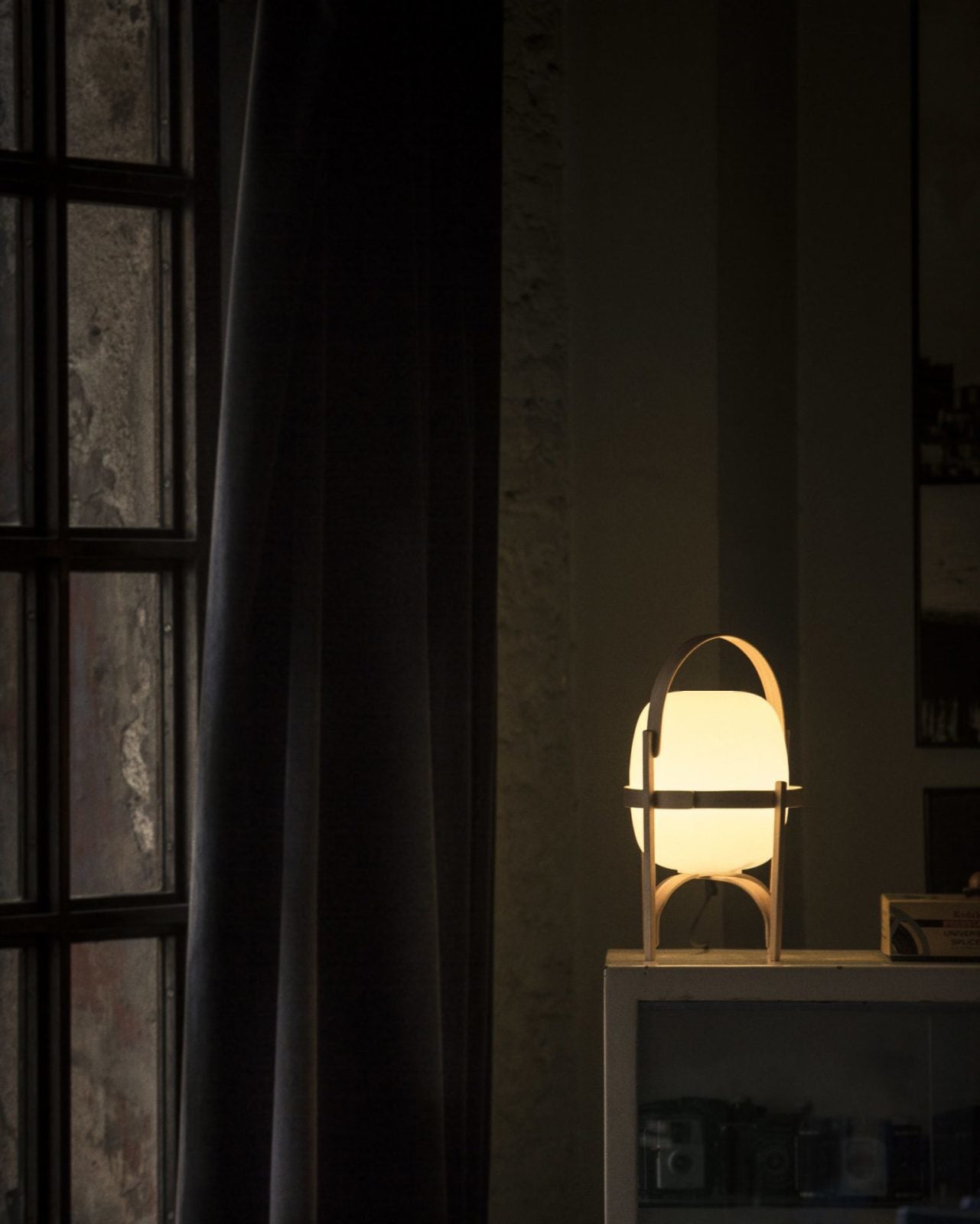 Portalis | Lampe de Table – Design transportable ambiance chaleureuse