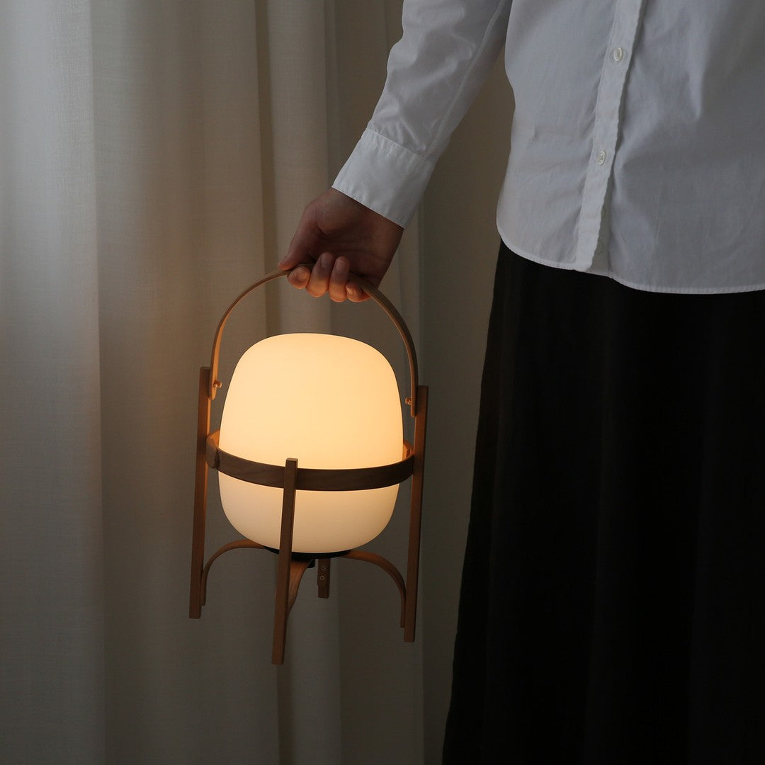 Portalis | Lampe de Table – Design transportable ambiance chaleureuse