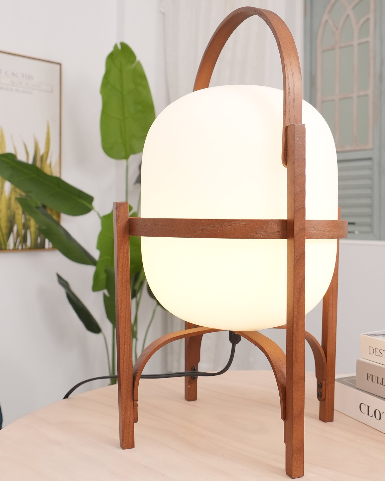 Portalis | Lampe de Table – Design transportable ambiance chaleureuse