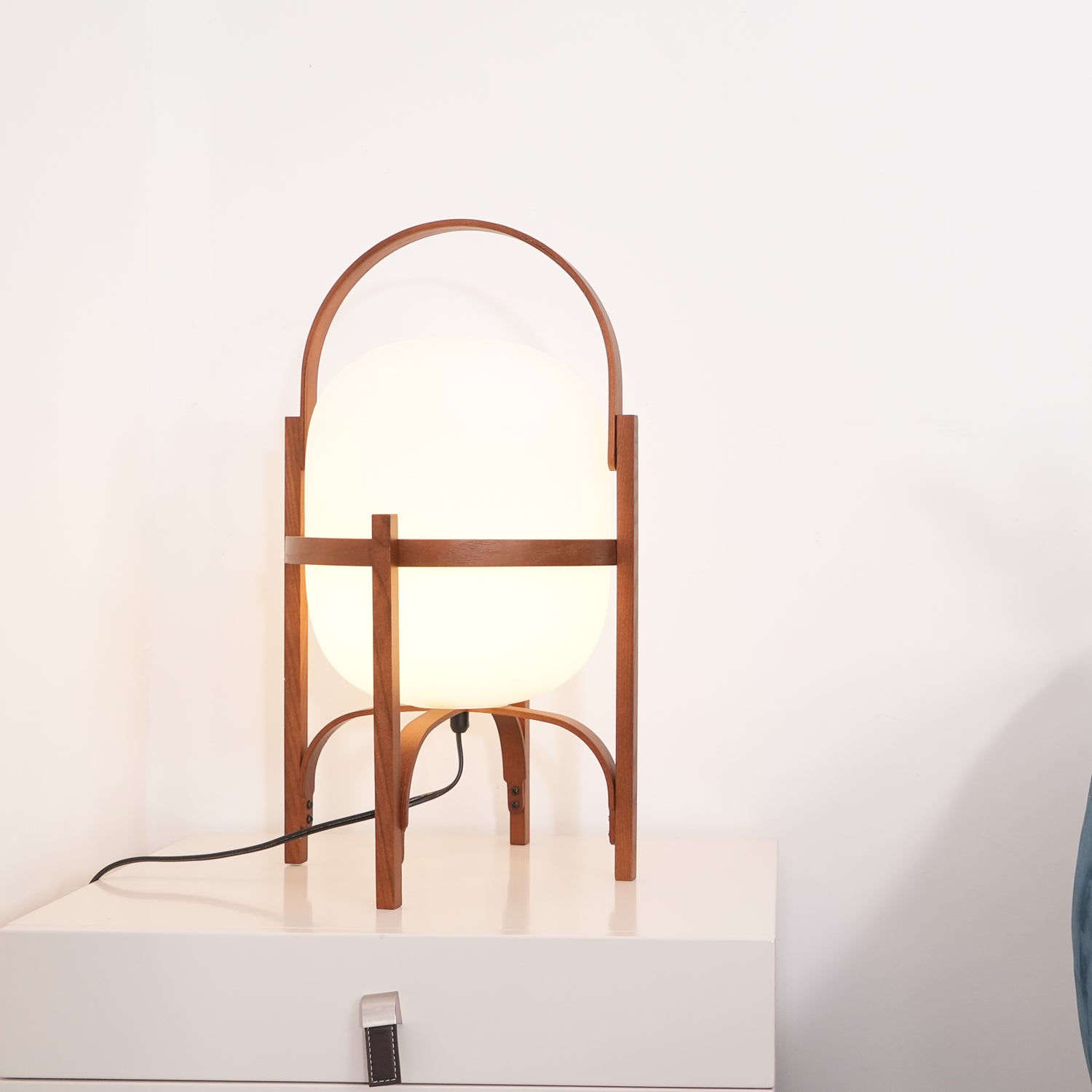 Portalis | Lampe de Table – Design transportable ambiance chaleureuse