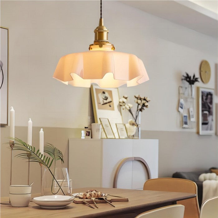 Lunora | Suspension Fleur – Élégance Nostalgique à Lumière Douce