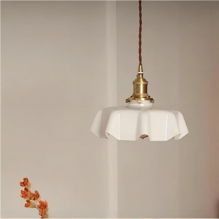 Lunora | Suspension Fleur – Élégance Nostalgique à Lumière Douce