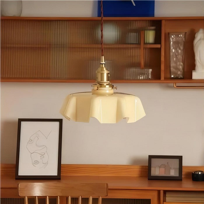 Lunora | Suspension Fleur – Élégance Nostalgique à Lumière Douce