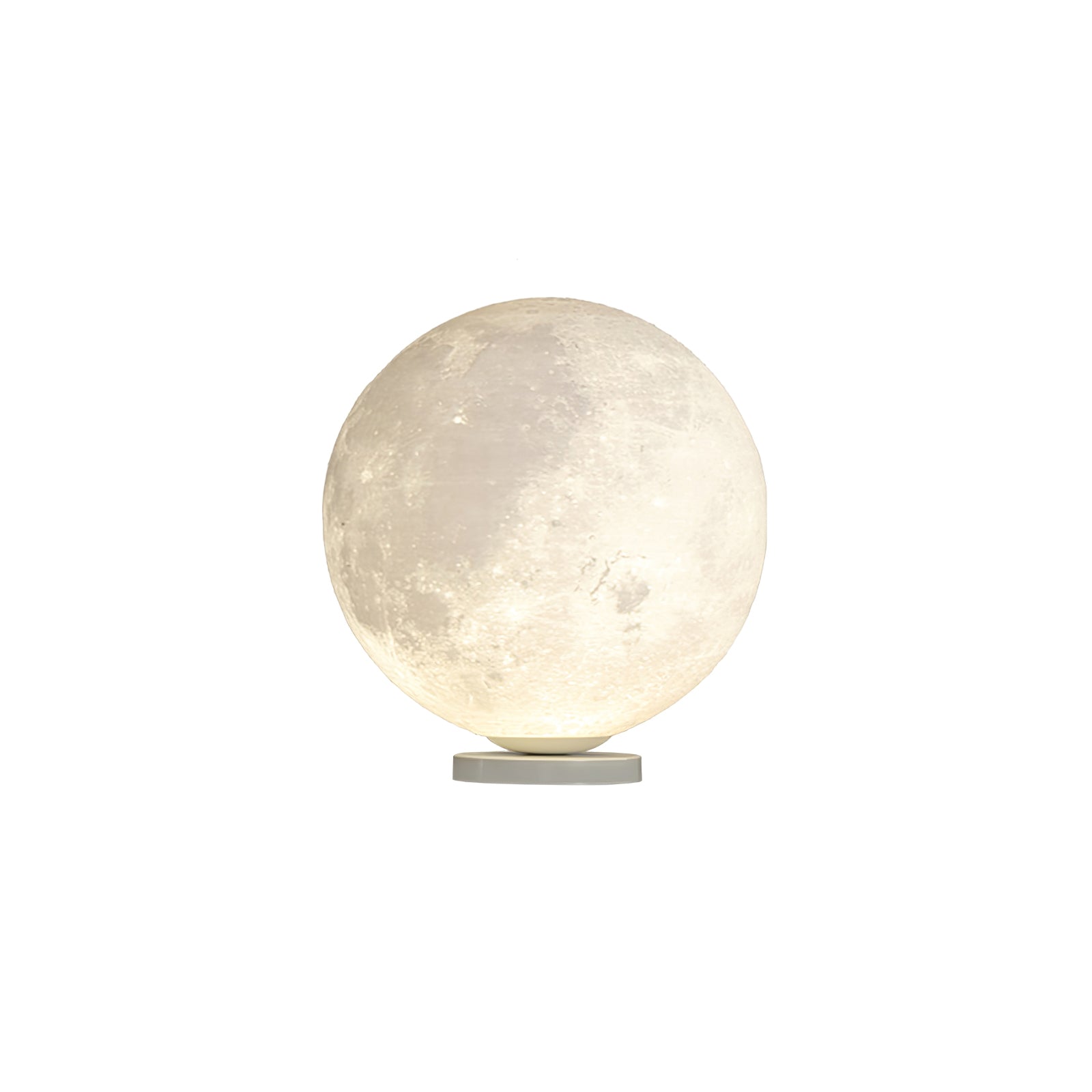 Séléné | Lampe de Table – Surface lunaire lumière douce