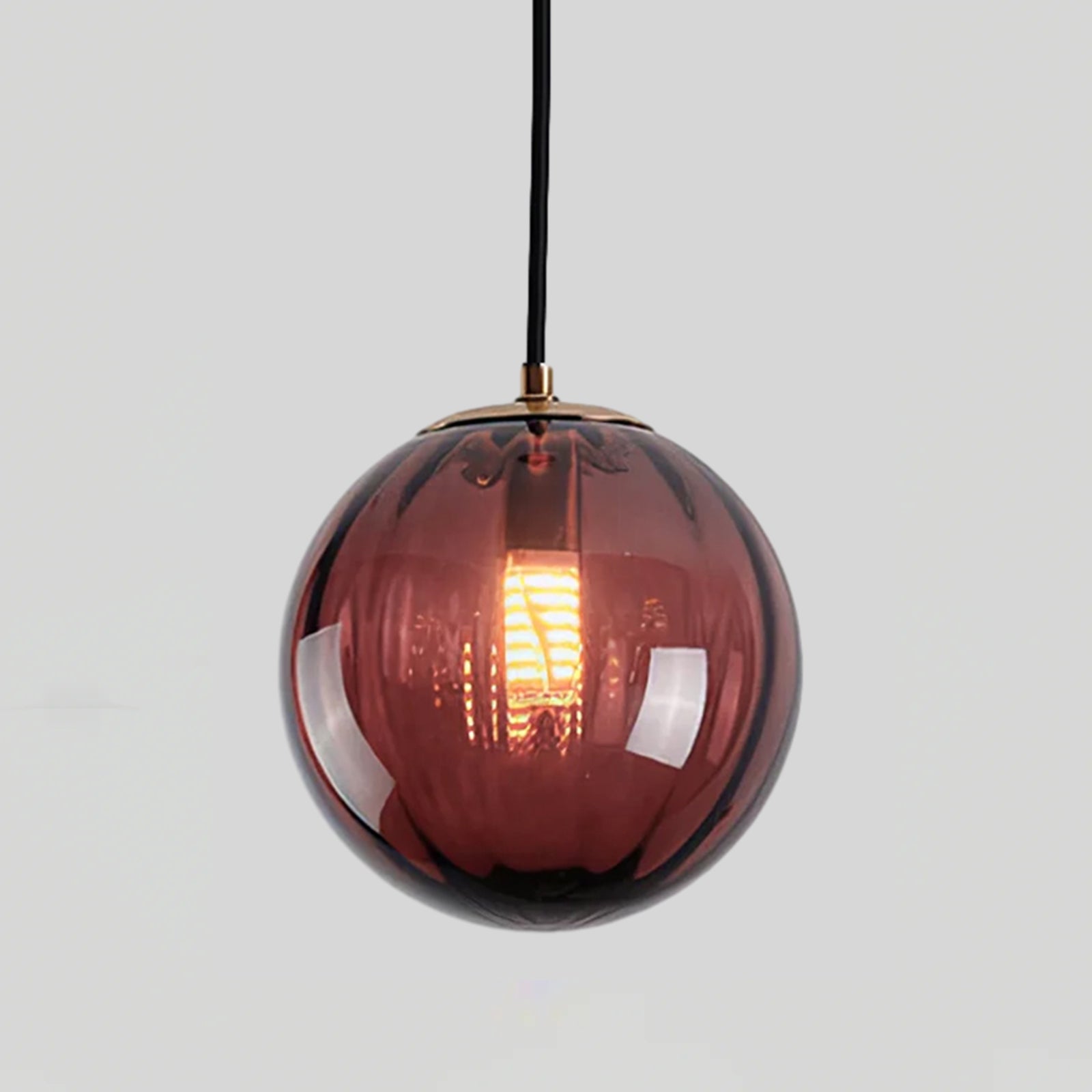 Éloura | Suspension Colorée – Teintes Intenses et Éclairage Chaleureux