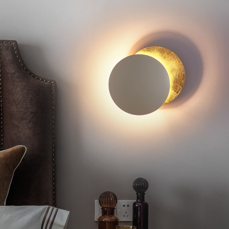 Soléenne | Lampe Murale LED – Élégance Céleste et Ambiance Chaleureuse