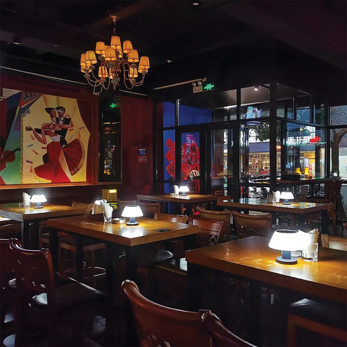 Solène | Lampe de Table Solaire LED Extérieure IP65