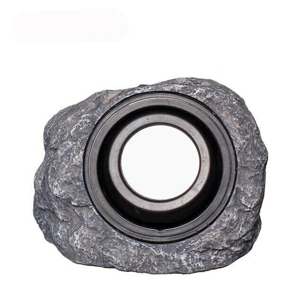 StoneGlow | Lampe Solaire de Jardin – Éclairage Naturel et Étanche Basalte