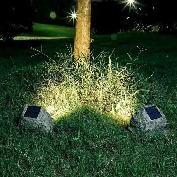 StoneGlow | Lampe Solaire de Jardin – Éclairage Naturel et Étanche