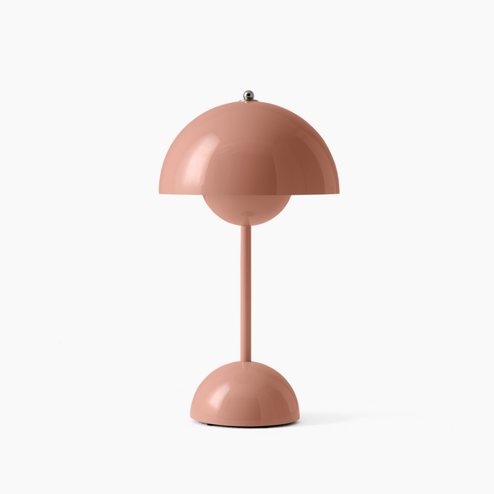 Veloria | Lampe de Table – Ambiance Cocooning et Élégance Contemporaine Beige Rouge