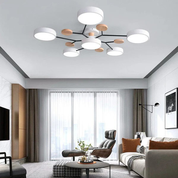 Élysia | Lustre de Plafond – Atmosphère Chaleureuse et Raffinée