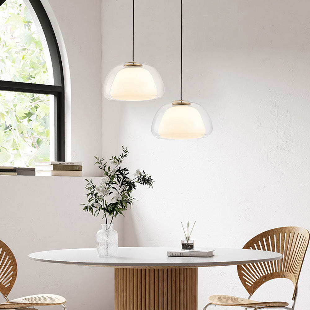Opalys | Suspension Moderne – Éclairage Doux au Style Raffiné