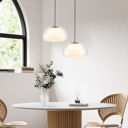 Opalys | Suspension Moderne – Éclairage Doux au Style Raffiné