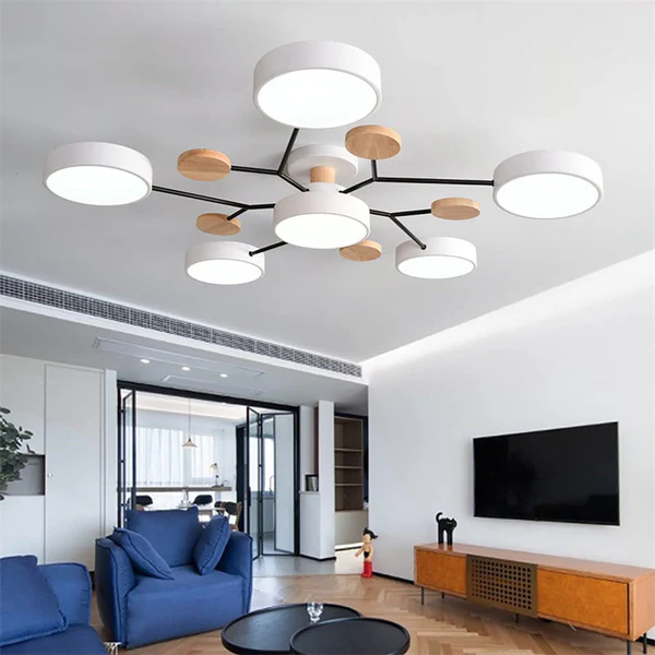 Élysia | Lustre de Plafond – Atmosphère Chaleureuse et Raffinée