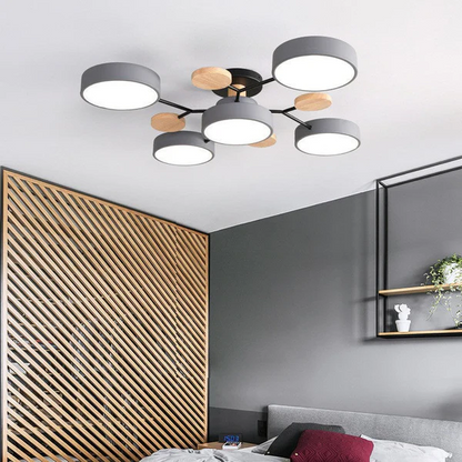 Élysia | Lustre de Plafond – Atmosphère Chaleureuse et Raffinée