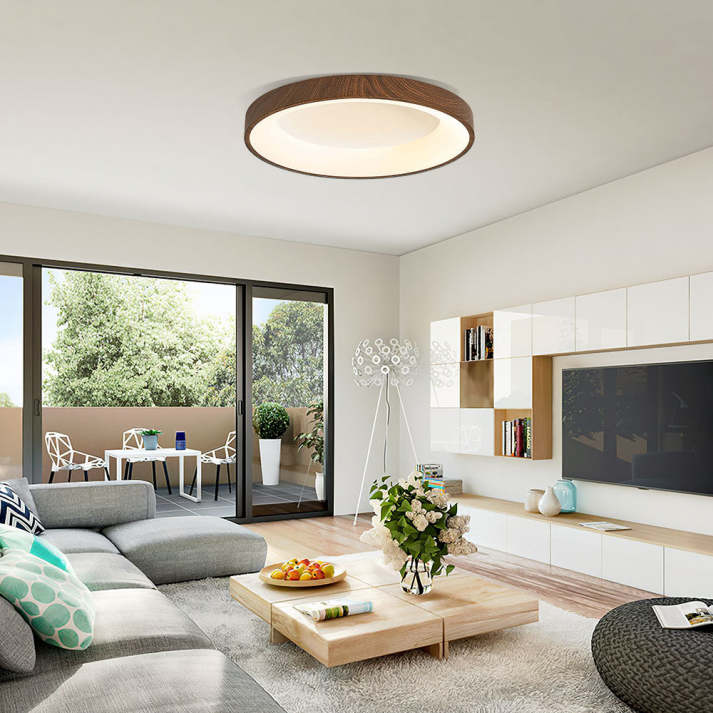 Éraniel | Plafonnier Cercle LED – Ambiance Chaleureuse et Moderne