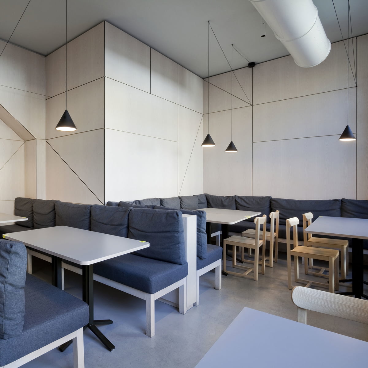 Georys | Suspension Moderne – Design Géométrique et Style Dynamique