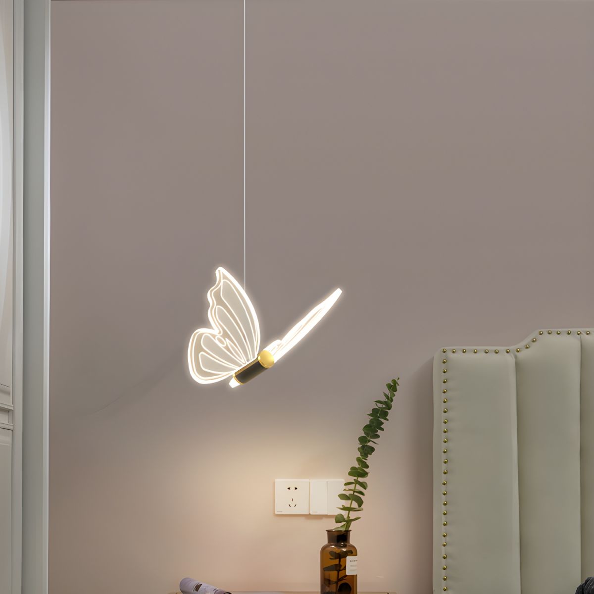 Papiluxe | Suspension Papillon – Hauteur réglable