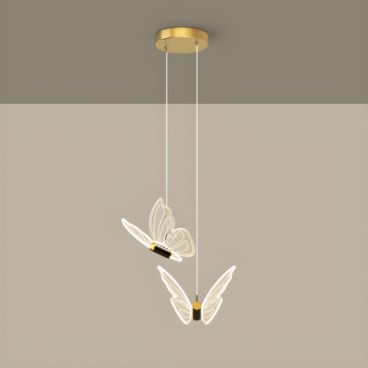 Papiluxe | Suspension Papillon – Hauteur réglable