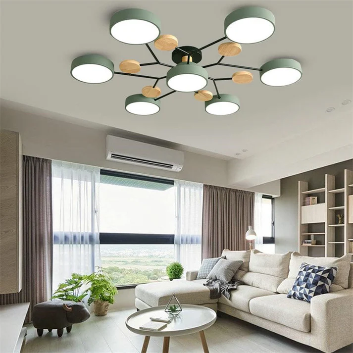Élysia | Lustre de Plafond – Atmosphère Chaleureuse et Raffinée