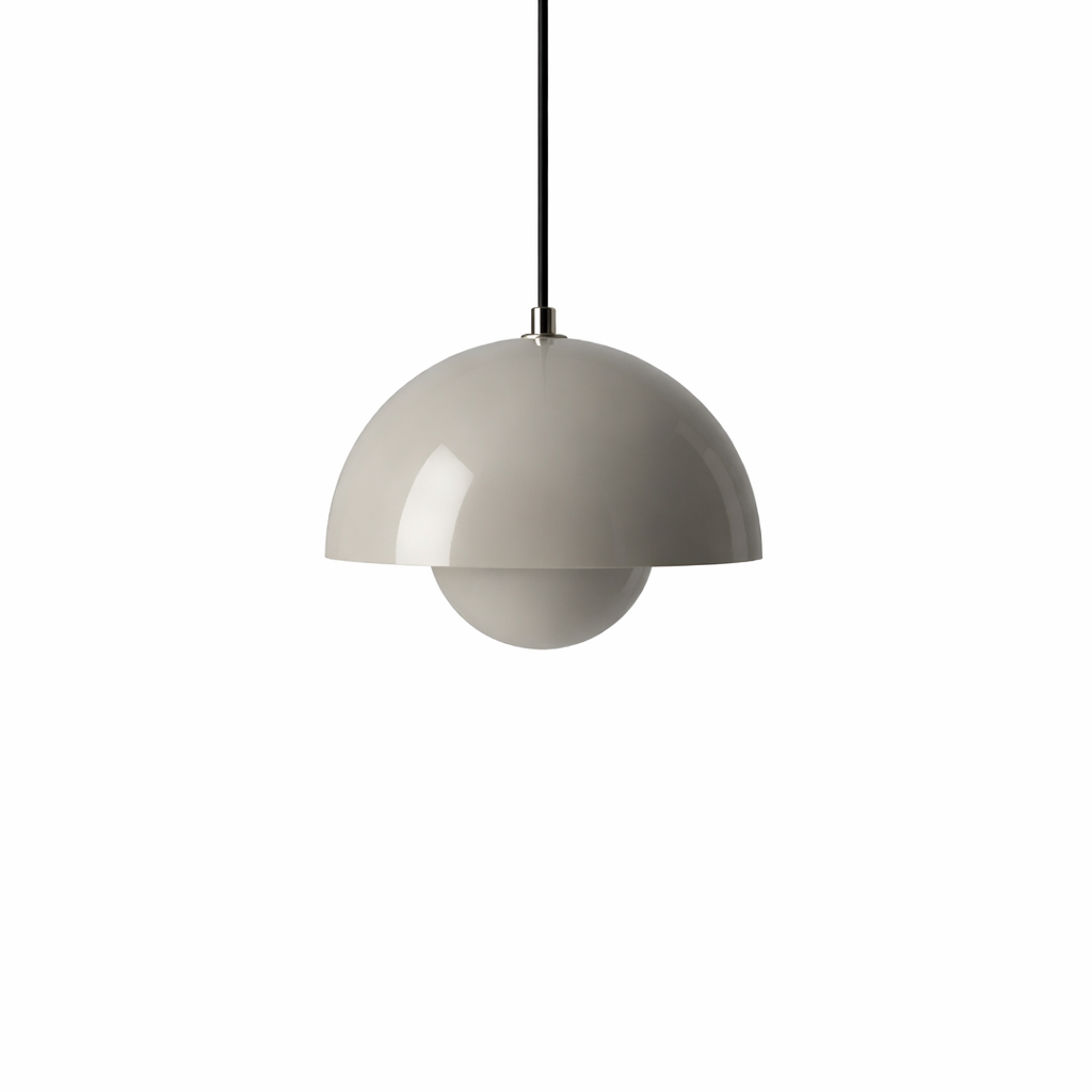 Héméra | Suspension Moderne – Élégance Tendance & Lumière Chaleureuse Gris clair