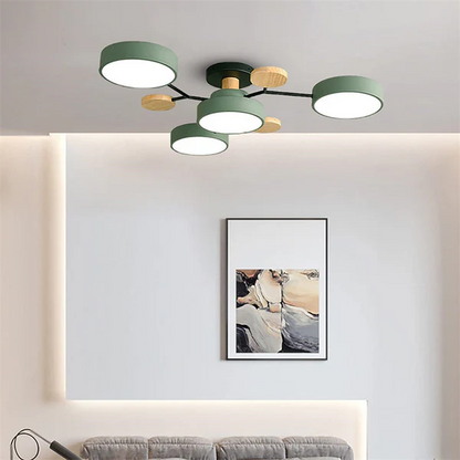 Élysia | Lustre de Plafond – Atmosphère Chaleureuse et Raffinée