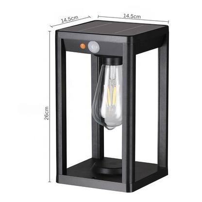 SunPost | Lampe Solaire de Colonne – Éclairage LED Éco-énergétique