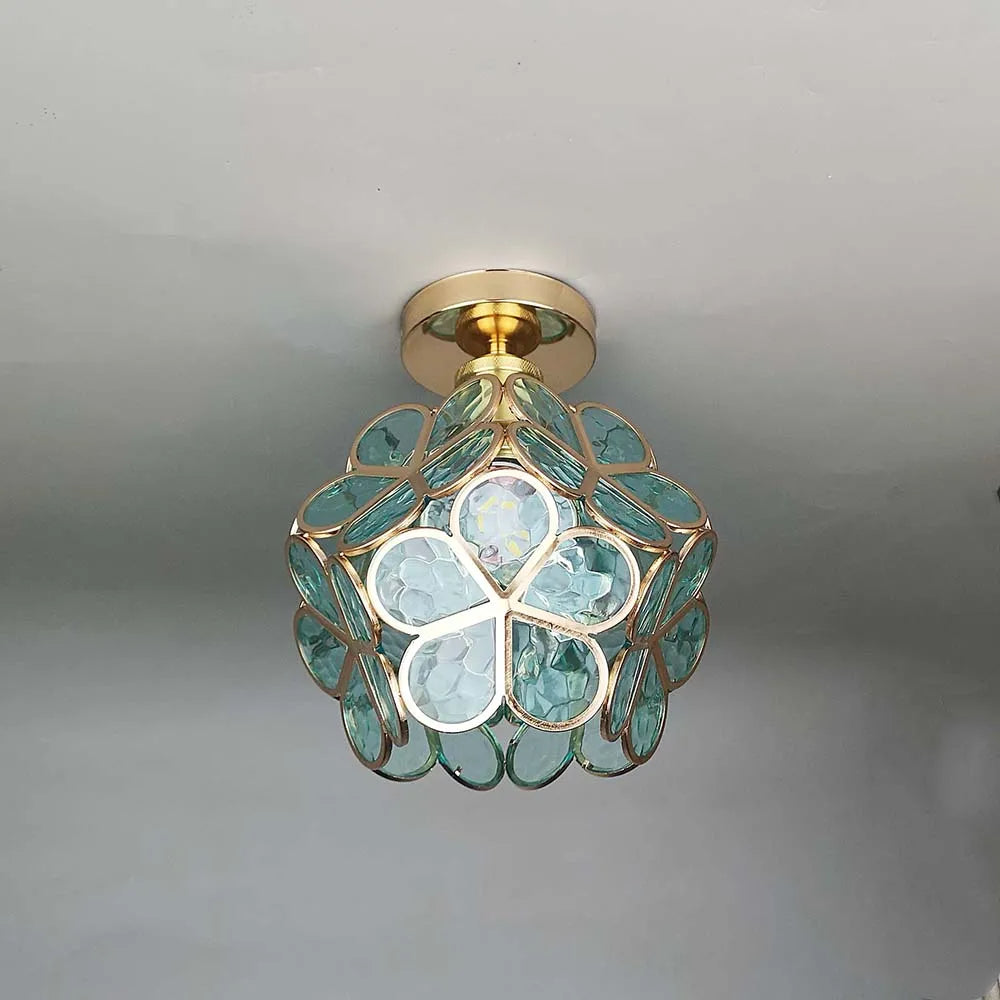 Aurivelle | Plafonnier en Verre – Élégance Unique et Lumière Douce
