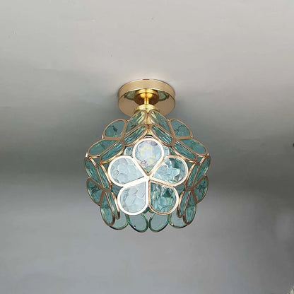 Aurivelle | Plafonnier en Verre – Élégance Unique et Lumière Douce