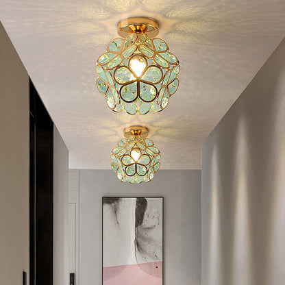 Aurivelle | Plafonnier en Verre – Élégance Unique et Lumière Douce