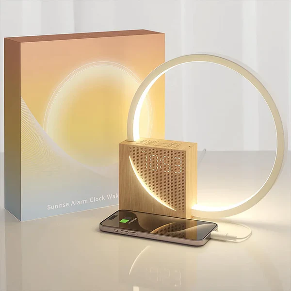 Solévia | Réveil Lumineux – Réglage Facile et Design Contemporain