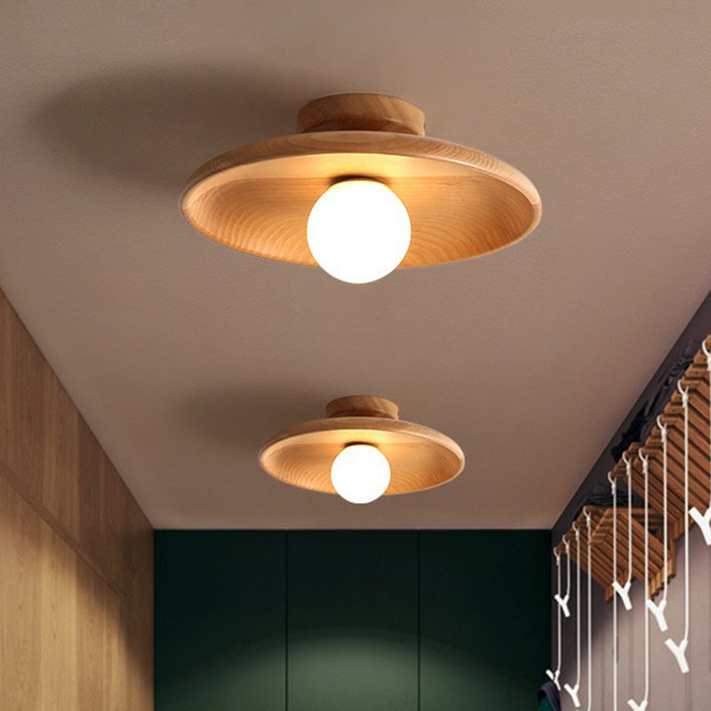 Ambréa | Plafonnier Bois – Style Intemporel et Lumière Enveloppante