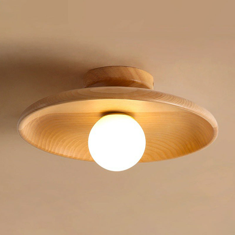 Ambréa | Plafonnier Bois – Style Intemporel et Lumière Enveloppante
