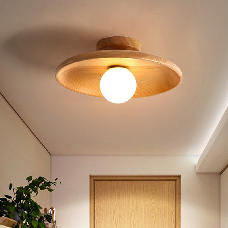 Ambréa | Plafonnier Bois – Style Intemporel et Lumière Enveloppante