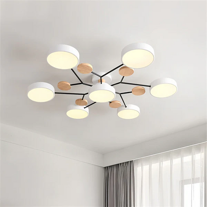 Élysia | Lustre de Plafond – Atmosphère Chaleureuse et Raffinée