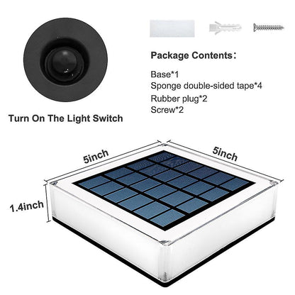 LightCrest | Lampe Solaire Design – Éclairage Élégant Extérieur